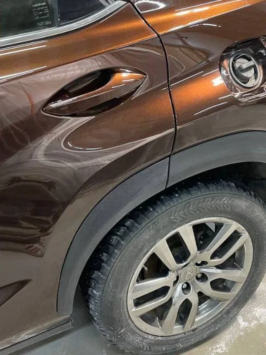 Mazda CX-5 после ремонта и окраски заднего крыла